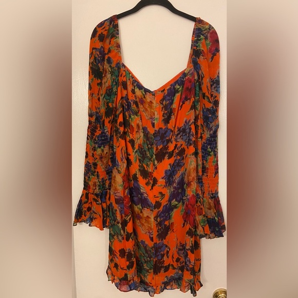 Rat & Boa Naomi Mini Dress Orange Size Medium - Picture 7 of 12